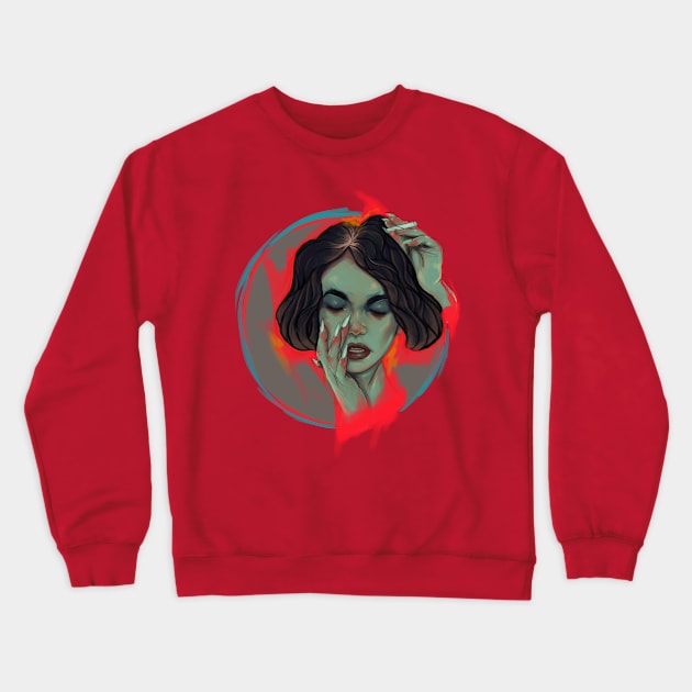 Blow me Crewneck Sweatshirt by Magda